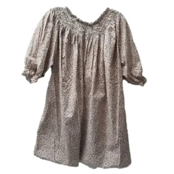 Doen Odessa Mini Dress in Sienna Champignon XL - Picture 3 of 14